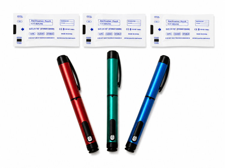 3 Pack Reusable Peptide Injection Pen w/3 FREE cartridges