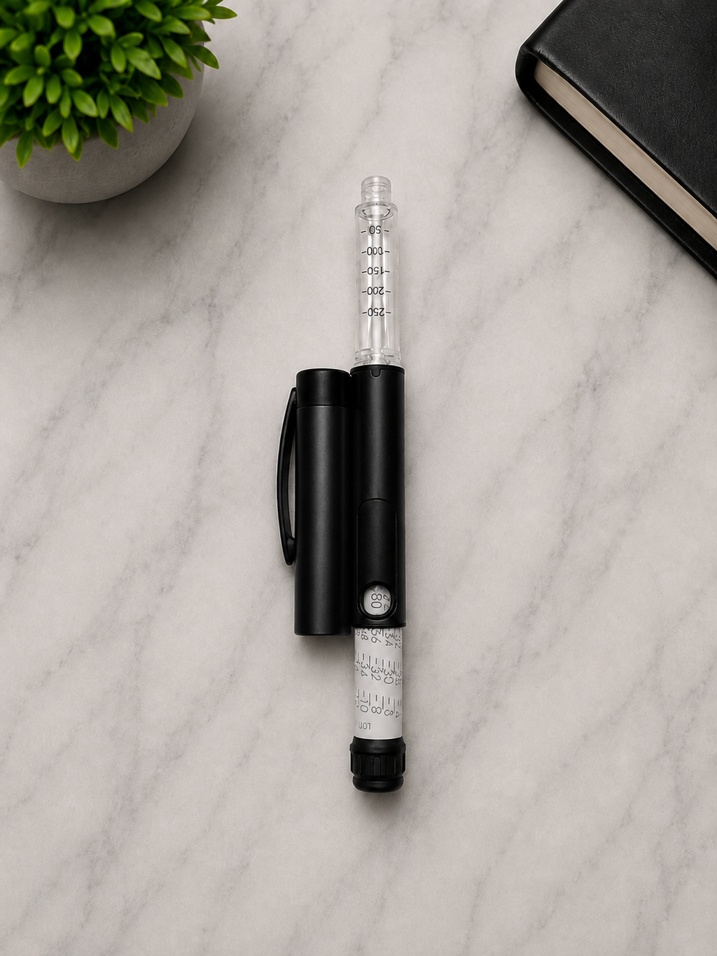 3 Pack Reusable Peptide Injection Pen w/3 FREE cartridges – Adjustable Dose Dial, Fits 3ml Cartridges, Less Waste, Portable Injector for Home & Travel